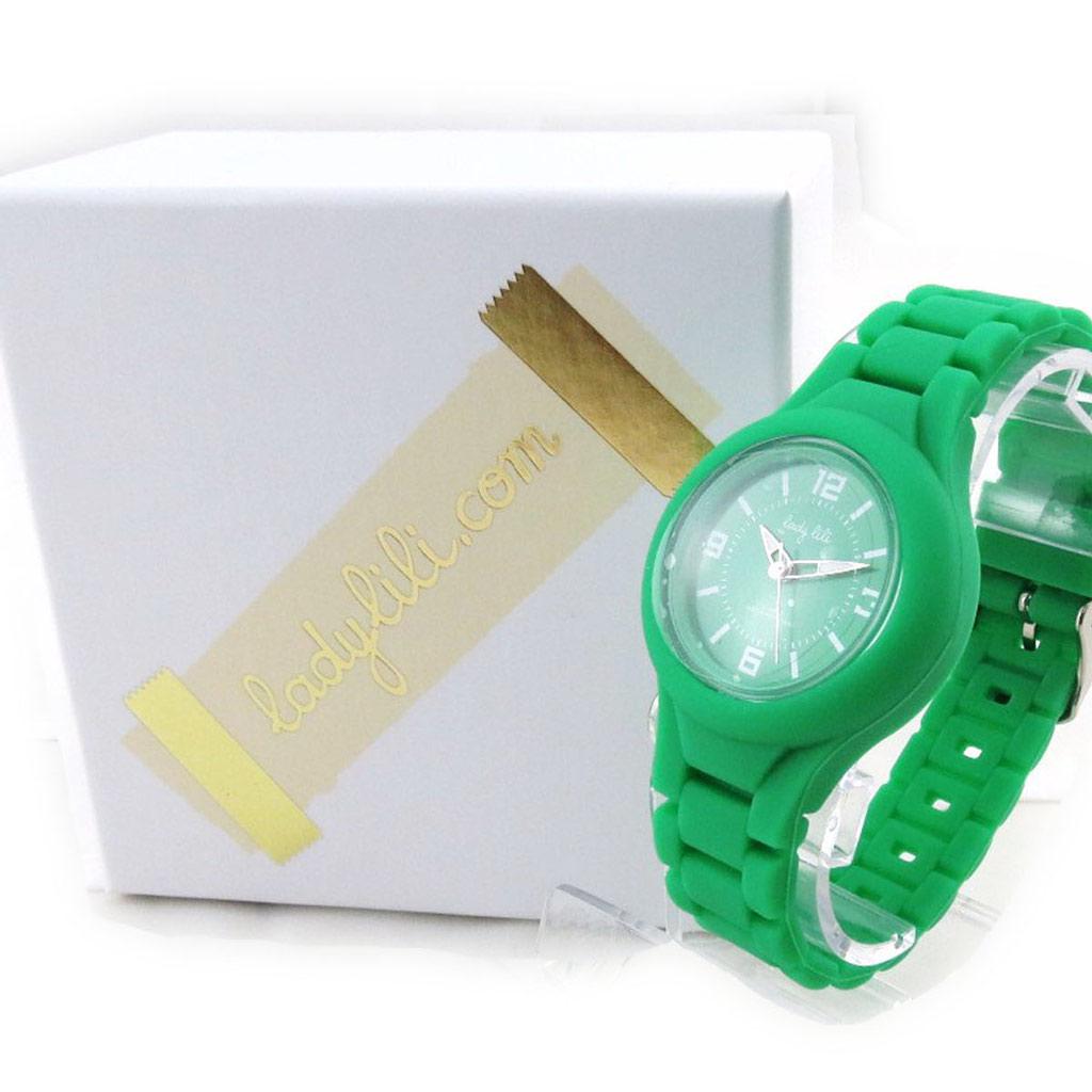 Les Trésors De Lily [J0723] - Montre créateur 'lady lili' vert
