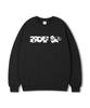 TOPBOY Intruder Oversized Printed Sweatshirt