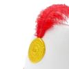American Marching Band Hat Major with Feather Multipurpose Drum Costume for