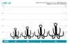 KATSUICHI Squid Tsuru Hook No.5 IS-55 L Fishhook