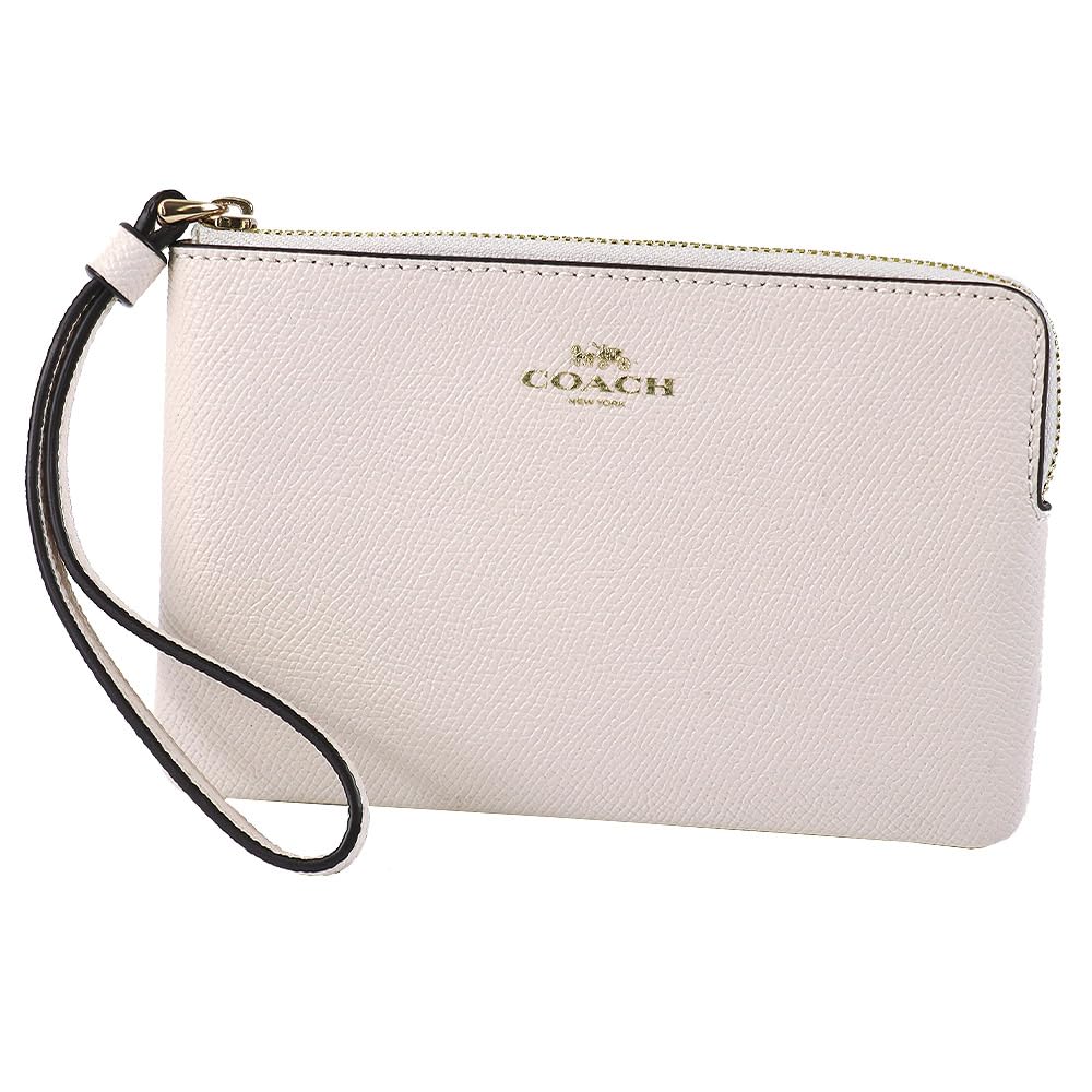

Pouch CV396 IMCHK Wristlet Outlet Accessories Chalk [Coach] Women s [Used]