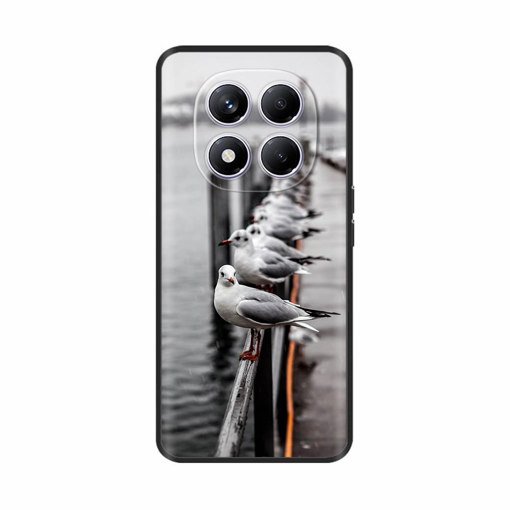 Hülle Für Xiaomi Redmi Note 14 Pro 4G Hülle Note14 14Pro + 4G 5G Handyhüllen Weiche Schwarze Silikon Stoßfeste Schale Rückseite Funda