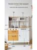 Wooden Neon Kitchen Playset for Children: Role-Playing, Simulation, and Parent-Child Interaction Toy