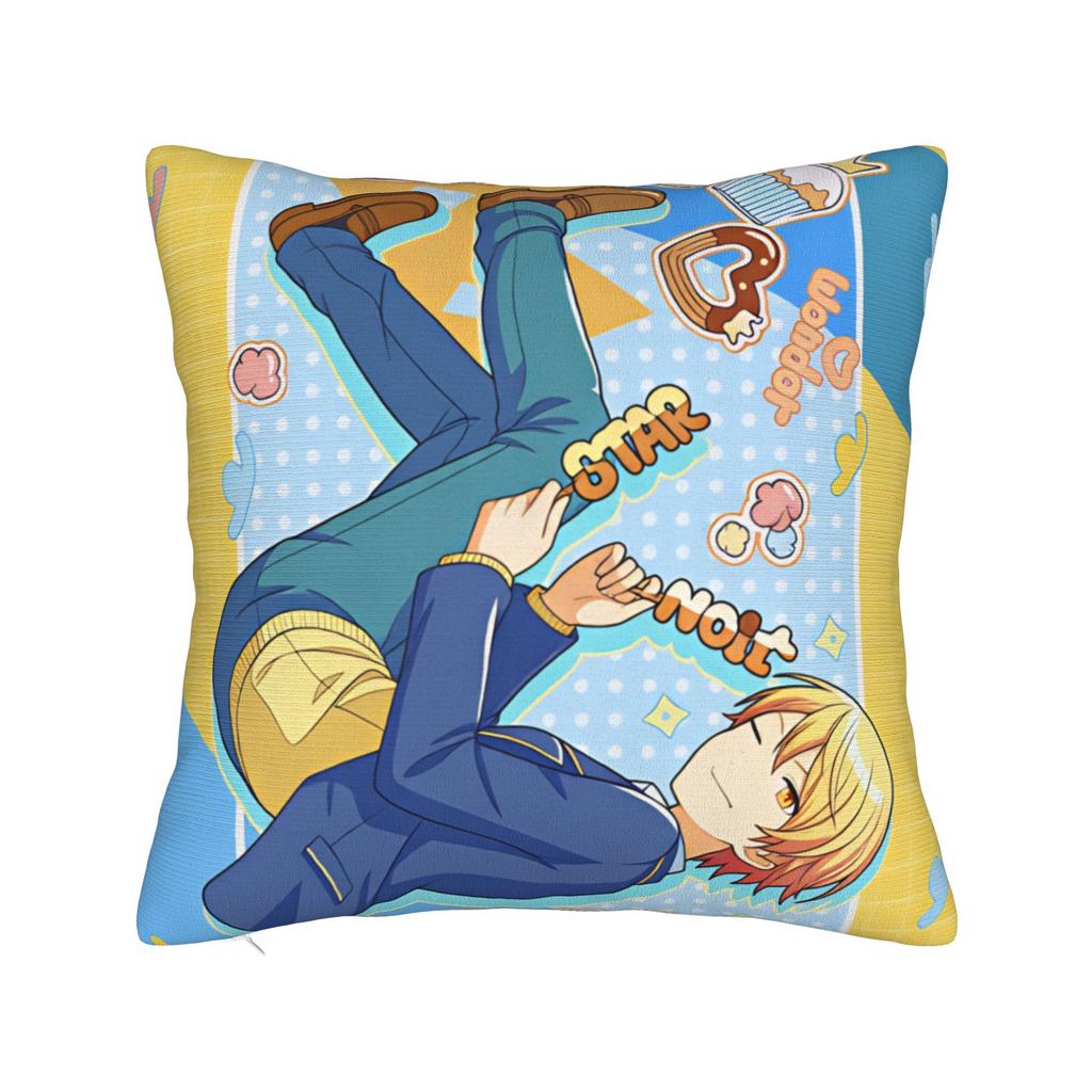 Project Sekai Rui Kamishiro Anime Game Pillow Cover Funny Pillow Case For Sofa Couch Bed Living Room Print Cushion Cover