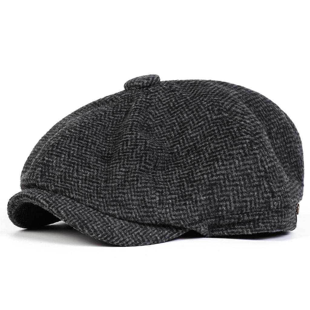 Gorra unisex de rombos estilo newsboy, boina clásica de artista, gorras de primavera otoño para exteriores y ocio, accesorios de viaje para mujeres y hombres