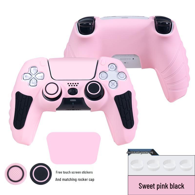 PS5 Silicone Non-Slip Sweat-Proof Controller Protective Cover for PlayStation 5