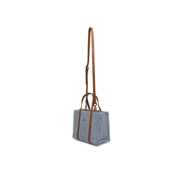 Bag Tommy Hilfiger Tommy Hilfiger Th Premium Beach Le Mini Tote AW0AW17208 Blue