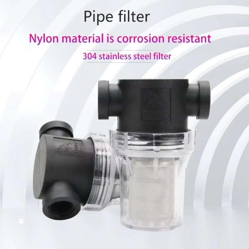 1/2" 3/4" 1" Connection Pre-filter for Water Line Clear Plastic Plumbing Sediment Filter Car Wash