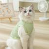 Pet Spring/Summer Cute INS Hollow Breathable Bear Patch Traction Tank Top Dog Teddy Pet Cat Clothing Cooling Vest for Dog