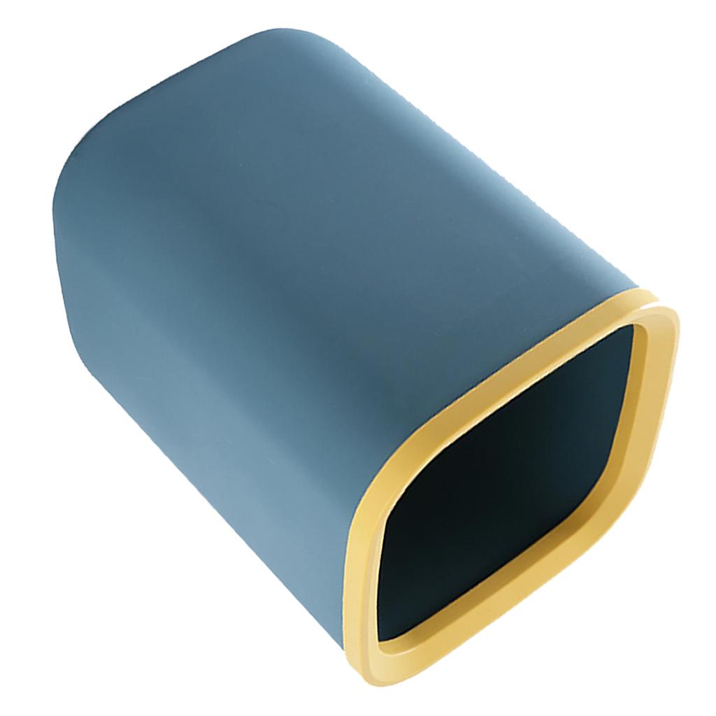 Garbage Container Pressing Ring Square Plastic Large Capacity Simple Design Trash Can for Restroom