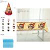 Naruto Ninja Birthday Party Decor Supplies Featuring Colorful Balloons And Plates