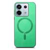 B1 For Xiaomi Poco X6 5G/Redmi Note 13 Pro 5G Leather Back Case Compatible with MagSafe Skin-Touch Phone Cover