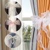 Princess Style Pearl Bow Curtains Straps Easy To Use Curtains Binding Rope  Room