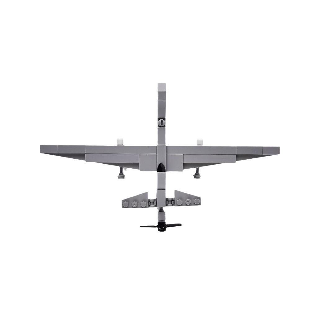 Predator Drone Building Block Military Air Combat Aircraft Assembled Toy Compatible Set