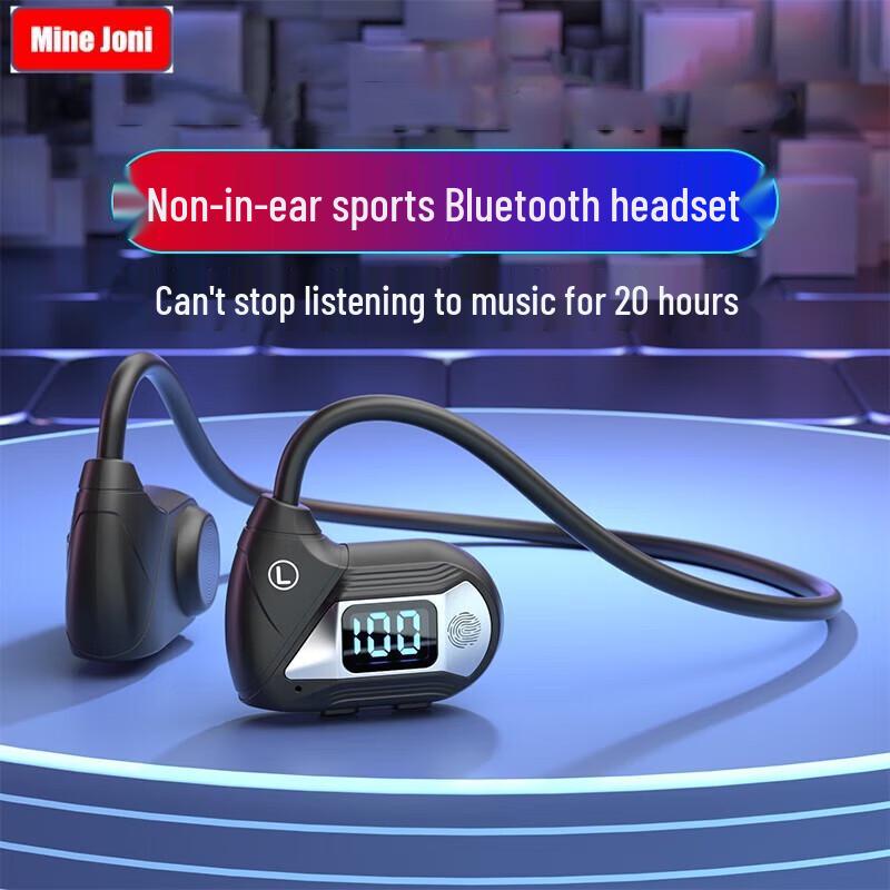 MINEJONIQ1 Bone Conduction Sports Bluetooth Earbuds