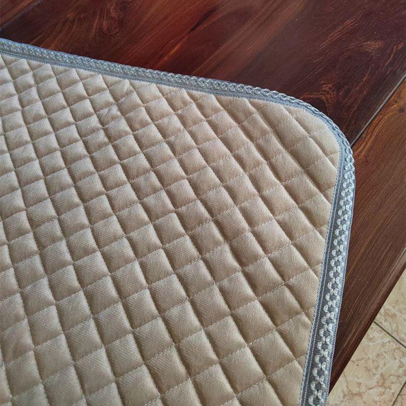 

Зимняя новинка Подушка для дивана Нескользящая Набивная Тканевая Кожаная Подушка для дивана Красное дерево Массив дерева Однотонная Нейтральная Подушка для сиденья дивана Beige 40 * 40cm