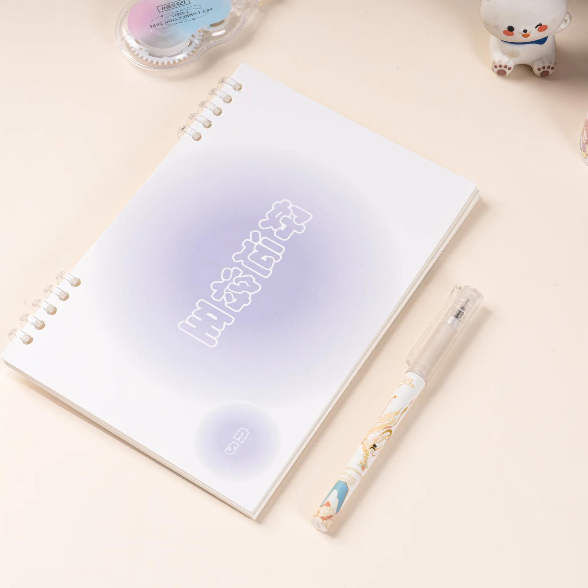 

A5 B5 Розовый блокнот Простой вкладыш Красивый блокнот Утолщенный Высококачественные блокноты Канцелярские товары для школьников Школьные принадлежности A5 фиолетовый