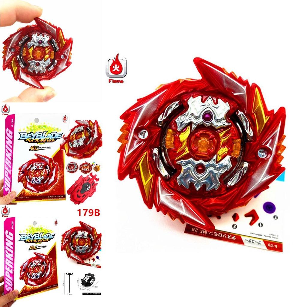 Beyblade Burst B-179 Superking Death Solomon Limited Edition Combat Gyro Toy With Launcher For Adults And Kids