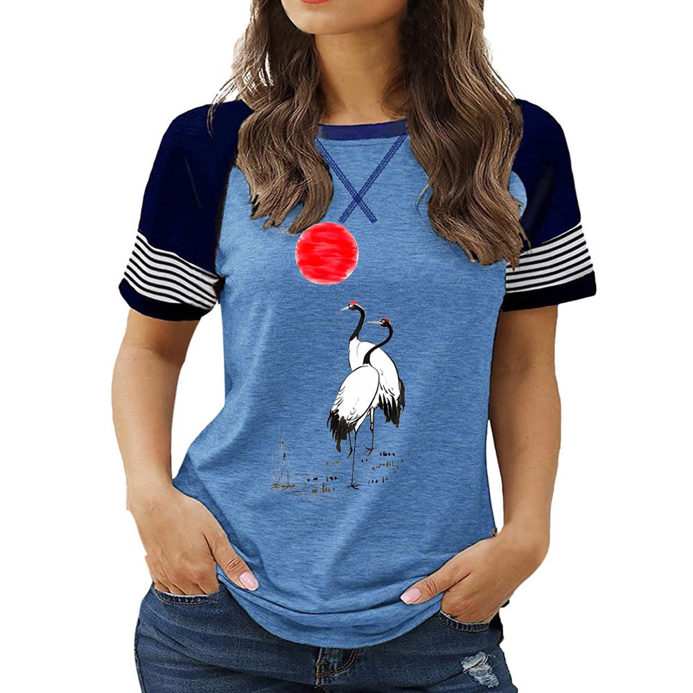 

Новые поступления женской одежды больших размеров: Топ с круглым вырезом и короткими рукавами с цветочным принтом на лето 3XL