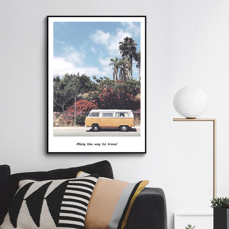 Love Quotes Home Decoration Desert Plant Cactus Letter Landscape Canvas Painting Nordic Pictures Wall Art Living Room Poster