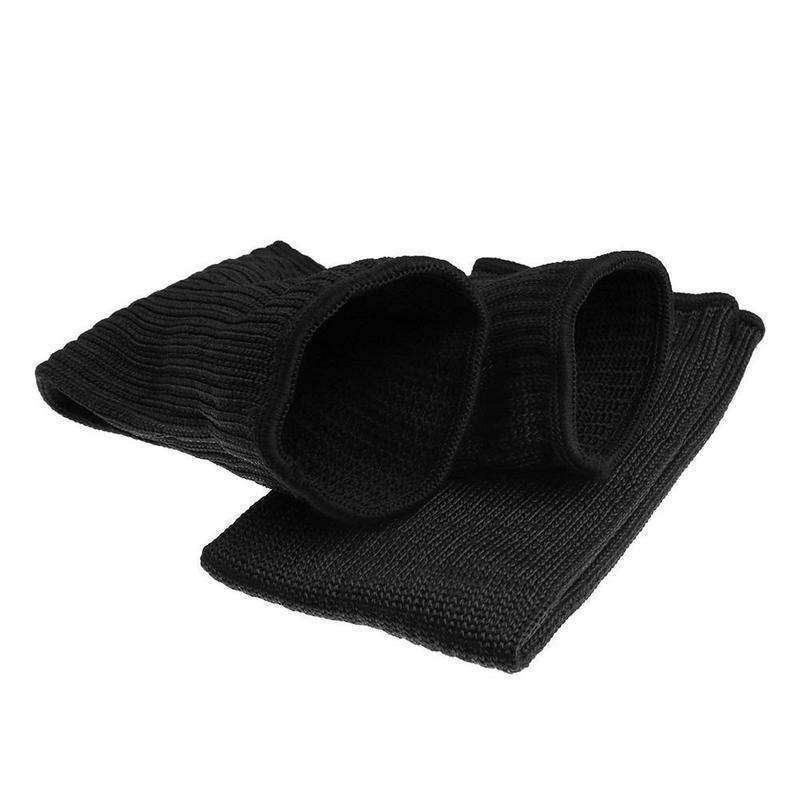 Black Kevlar Knife-Resistant Arm Sleeve Anti-Cut Oversleeve Hand Protector Cover