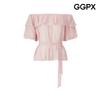 Off Shoulder Romantic Blouse Gq6sh047f
