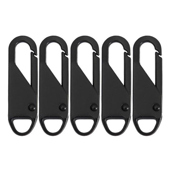 Detachable Zipper Pull Replacement Zipper Pull Tab Quick Attach Remove Zipper Pull for Backpacks Jackets Boots Luggage Clothing Purse