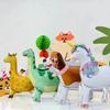 Kids' Wheeled Walking Balloon: Cartoon Dinosaur & Tiger