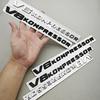 3D ABS Chrome Black Car Styling V8 V6 Kompressor Logo Fender Side Sticker Badge Decals For Mercedes Benz G63 G500 S500 S680 GT