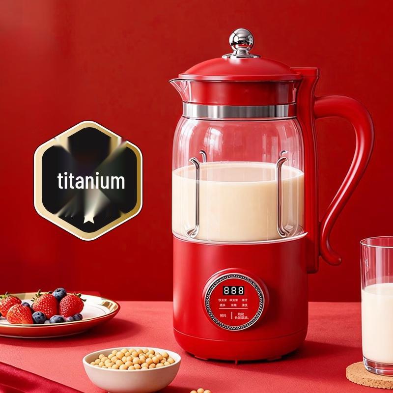 ZISIZ Titanium Coated Mini Blender & Soy Milk Maker
