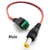 12V DC Male Female Plug Connector Extend Cable Wire for LED Light Strip CCTV Camera Accessories 5.5*2.1mm