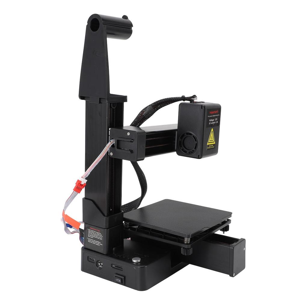 Kleiner 3D-Drucker 40mm s 100x100x100mm Druckgröße Ein-Klick 3D-Druckmaschine Unterstützt 1,75mm PLA TPU Filament für