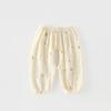 Summer Thin Pure Cotton Anti-Mosquito Gauze Pants for Children: Crotch-Opening, A-Class, Loose Wide-Leg Design for Outdoor and Casual Home Wear