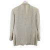 Lanvin Check Pattern Long Sleeve Tailored Jacket R46-44 Beige Men's Used