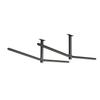Kayak Storage Rack for 2 Kayaks, Holds Up to 113.4 kg, Heavy Duty Adjustable Ceiling Rack for Garage Ceiling Mount, Overhead Garage Storage Hanger for