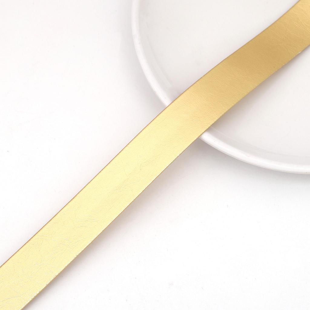 5Meter PU Shiny Leather Wrap Edge Strip DIY Supplies