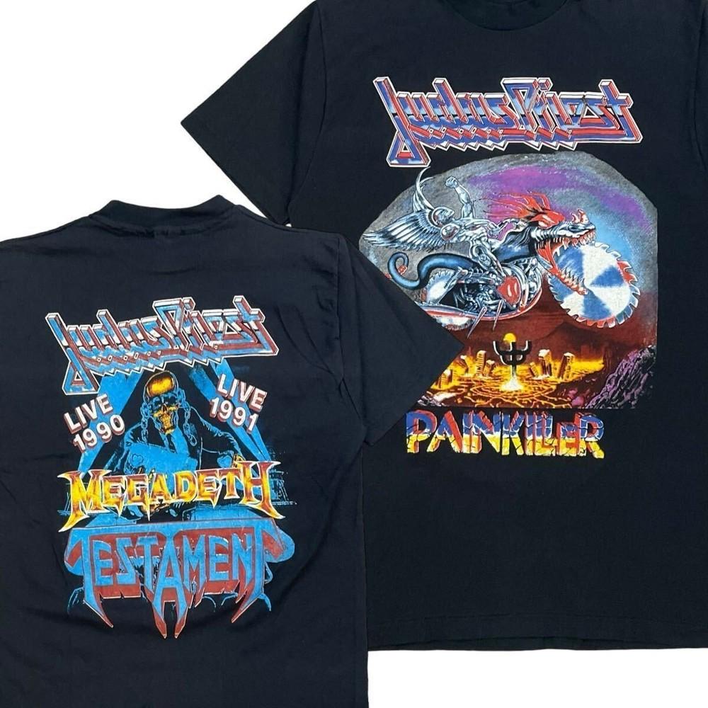 Judas Priest Megadeth Testament Gift For Men Women Unisex T-shirt Unisex T-Shirt M