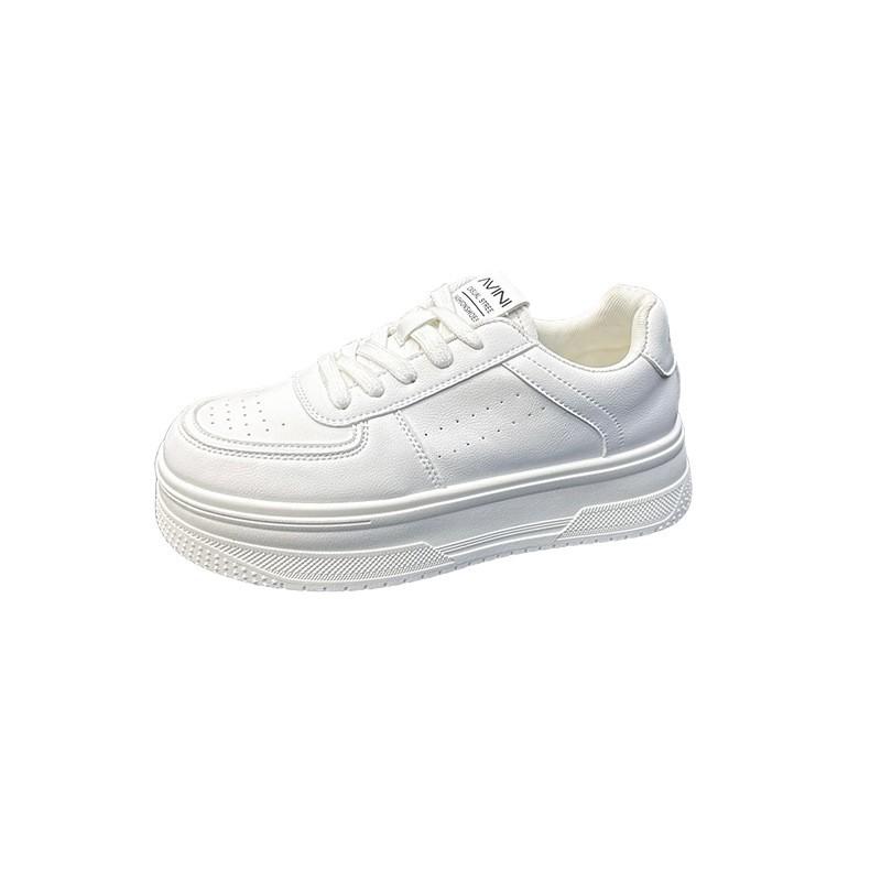 Fashion Explosion Muffin Platform White Shoes Women's 2025 Summer New Student Versatile Height Increase Casual Sports Shoes