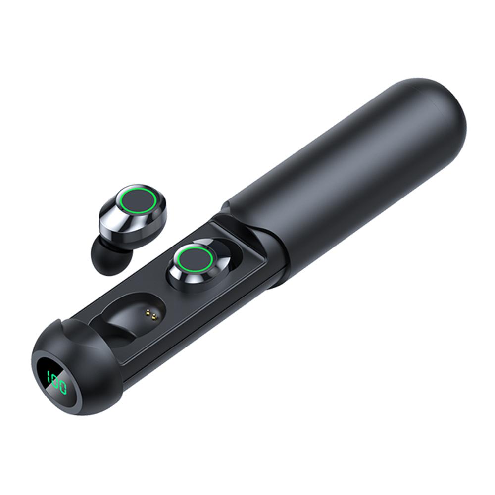 

BQ40 Pull-Out TWS Bluetooth-compatible Earphones Low Latency Gaming Earbuds HD Call In-Ear Headphones Black