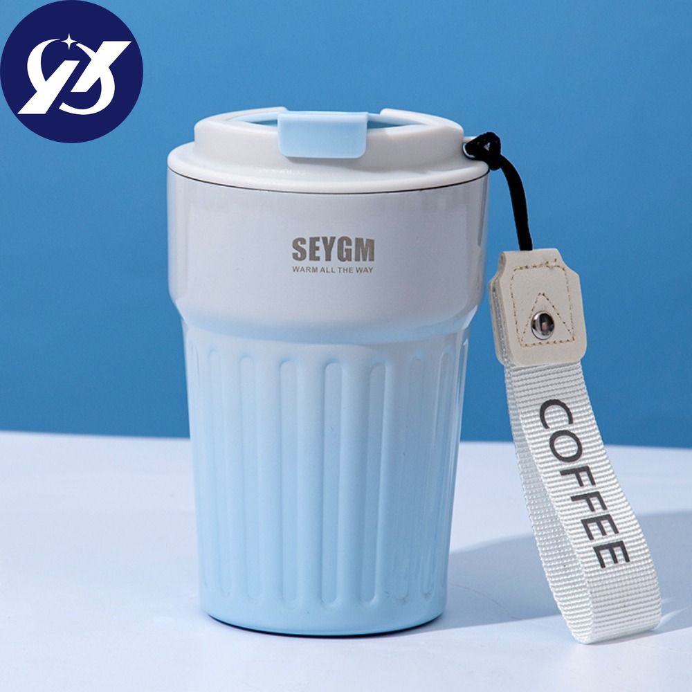 Tepelně odolné kovové hrnky na vodu Velkokapacitní termohrnek Izolovaný hrnek Hrnek s víčkem