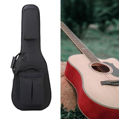 Taşıma Çantası Gitar Cepli Oxford Kumaş Kılıf Gig ve Yan Saplı Taşınabilir