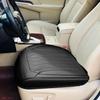 Car Seat Cushion Pad Anti-Slip Car Chair Cushion Comfortable Faux Leather Seat Pad Breathable Easy Clean For All Seasons