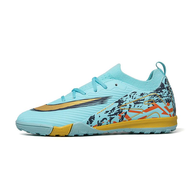 New Football Shoes Primary School Lawn Adult Men And Women Children Spikes Professional Game Training Shoes Football Shoes