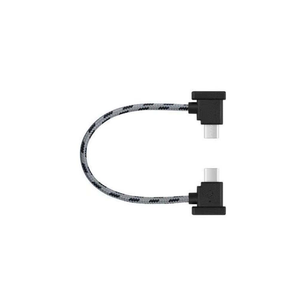Right Angled USB C to USB 5Pin Adapter Cable 90 Degree L Shape for Mini 2/Air 2 UAV Controllers and Smartphones