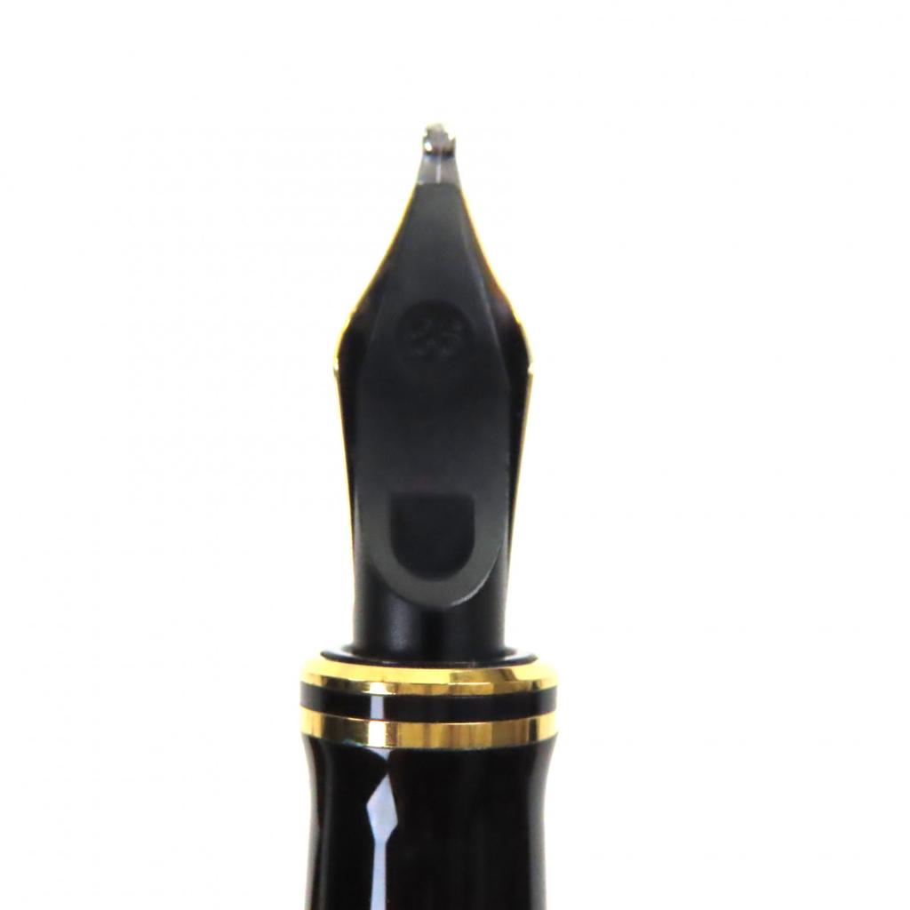 Excellent PARKER Fountain Pen Duofold Centennial Rare Marble Blue 18K Mens Used