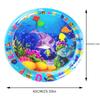 Novel Pvc Round Baby Water Play Mat Large Area Baby Water Playing Mat Kids Playing Pad Premium Grade Auto Interior Accessory