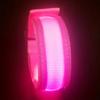 LED Luminous Bracelet: Flashing Wristband for Outdoor Night Running & Cycling with Company Logo Support