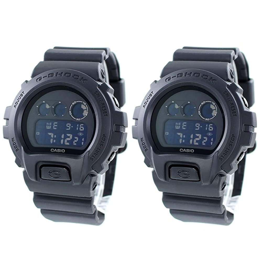 

[Casio] Waterproof Pair Watch G-SHOCK Men s Women s Unisex Pair Three Eyes Digital Black DW-6900BB-1DW-6900BB-1 Watch