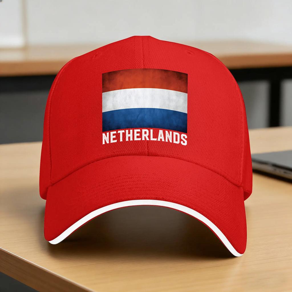 Netherlands Dutch Flag Baseball Cap Couple Women Design Trucker Hat Summer Fashion Outdoor Sport Hot Sale Baseball Caps