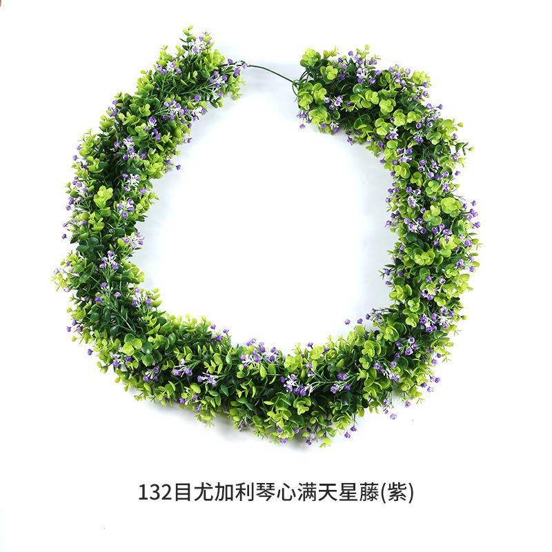 Hotel Wedding Photo Simulation Wreath Storefront Decoration Simulation Plant Door Decoration Pendant Green Plants